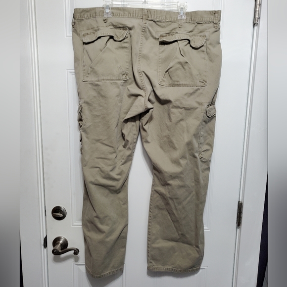Wrangler Men's Khaki Cargo Pants size 42 x 30 - Picture 3 of 14